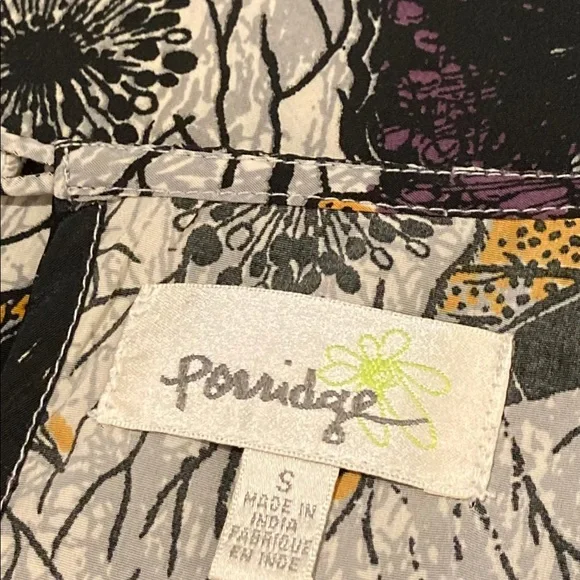 Anthropologie print blouse-size S - Picture 5 of 10